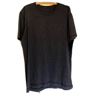 Lululemon T Shirt Navy Stretch Performance Activewear Estimated Men Large
